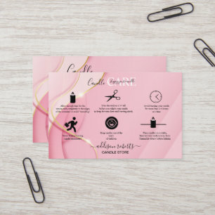 Carte De Visite Logo Holographique moderne élégant violet