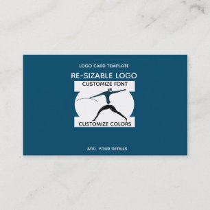 Carte De Visite Logo Hunter Warrior