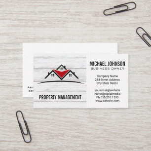 Carte De Visite Logo immobilier   Outils matériels