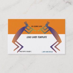 Carte de visite Logo Kokopelli