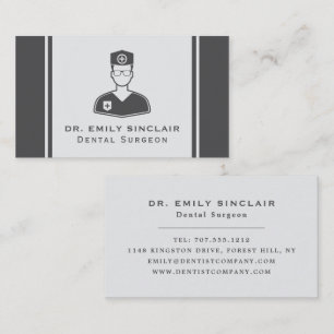 Carte De Visite Logo Médicale, Dentistère, Dentiste
