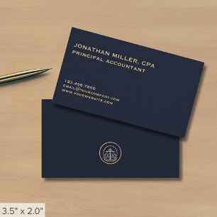 Carte De Visite Logo minimaliste Professionnel Classique