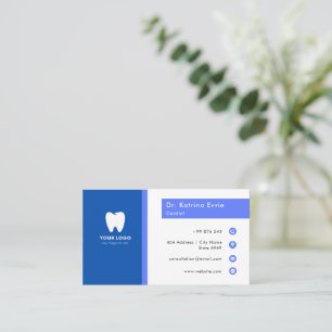 Carte De Visite Logo moderne Dentist Business