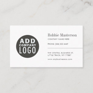Carte De Visite Logo moderne simple minimaliste