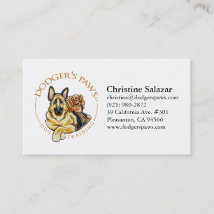 Carte De Visite Logo Paws