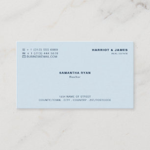 Carte De Visite Logo personnalisé, localisateur, agent de successi