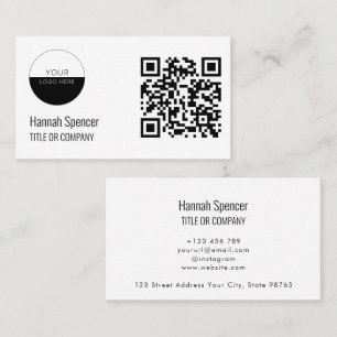 Carte De Visite Logo personnalisé Moderne Professionnel