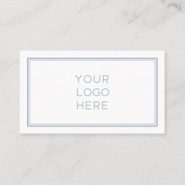 Carte De Visite Logo personnalisé professionnel| Simple et minimal