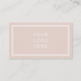 Carte De Visite Logo personnalisé professionnel| Simple et minimal