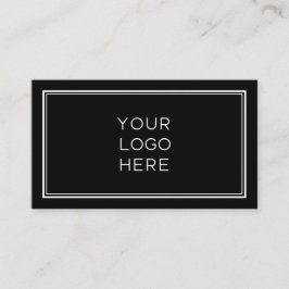 Carte De Visite Logo personnalisé professionnel| Simple et minimal