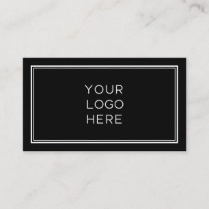 Carte De Visite Logo personnalisé professionnel  Simple et minimal
