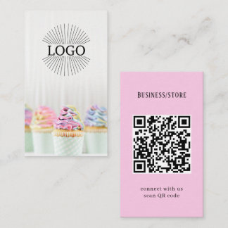 Carte De Visite Logo photo du produit Code QR