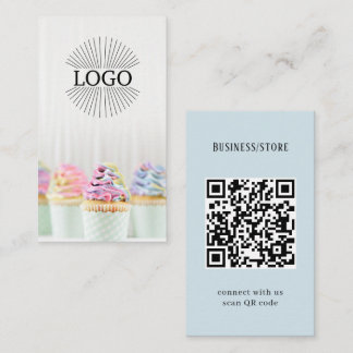 Carte De Visite Logo photo du produit Code QR