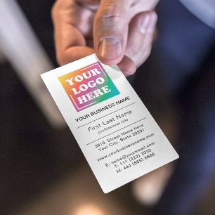 Carte De Visite Logo professionnel personnalisé Moderne