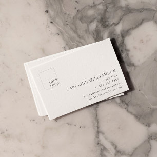 Carte De Visite Logo professionnel simple moderne minimaliste élég