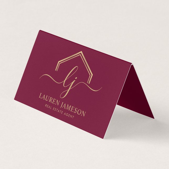 Carte De Visite Logo Promotionnel immobilier moderne (Devant)