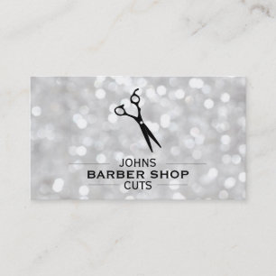Carte De Visite Logo Shears avec Dividers (livre blanc)