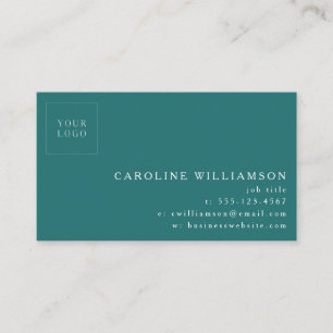 Carte De Visite Logo simple moderne minimaliste Professionnel Emer