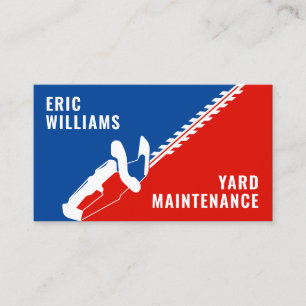 Carte De Visite Logo sportif d'entretien de triage