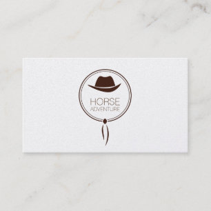 Carte De Visite Logo type western
