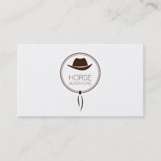 Carte De Visite Logo type western