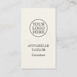 Carte De Visite Logo vintage