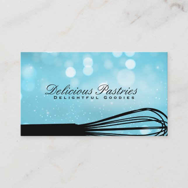 Carte De Visite Logo Whisk | Culinaire (Devant)