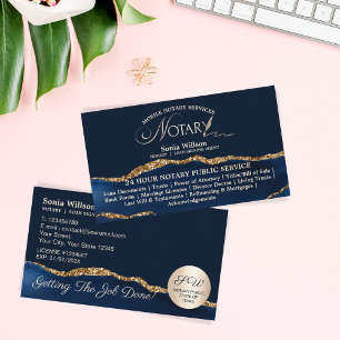 Carte De Visite Loi sur l'agent de signature de contrat de prêt et