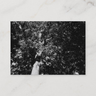 Carte De Visite London Plane Tree B&W, Mini Photo