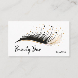Carte De Visite Long Lash Extension Maquillage Feather Beauon
