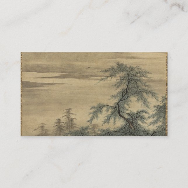 Carte De Visite Lotouses japonaises (Devant)