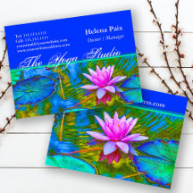 Lotus Lily Flower - Studio Yoga, Spa, Salon de bea