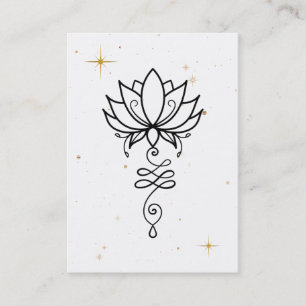 Carte De Visite *~* Lotus Nirvana Cosmique Géométrie Sacrée Ent