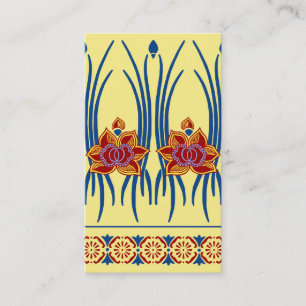 CARTE DE VISITE LOTUS NOUVEAU : APRÈS-MIDI DE JUILLET