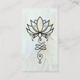Carte De Visite *~* Lotus Ombre Reiki Nirvana Géométrie Sacrée