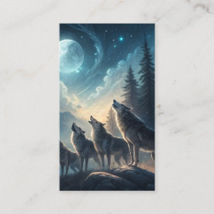 Carte De Visite Loups