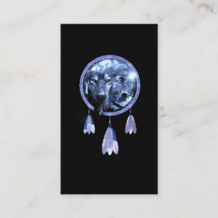 Carte De Visite Loups de la Lune de Dreamcatcher