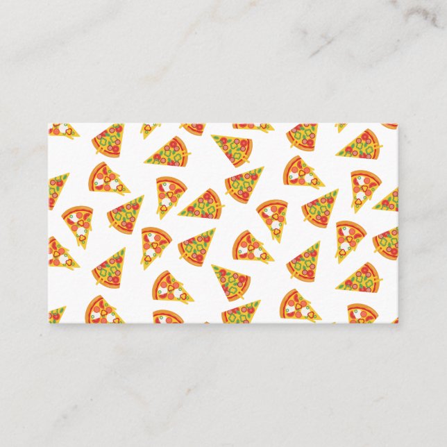 Carte De Visite Love Pizza   (Devant)