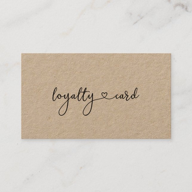 Carte de visite Loyalty 10 Nails Lashes (Devant)