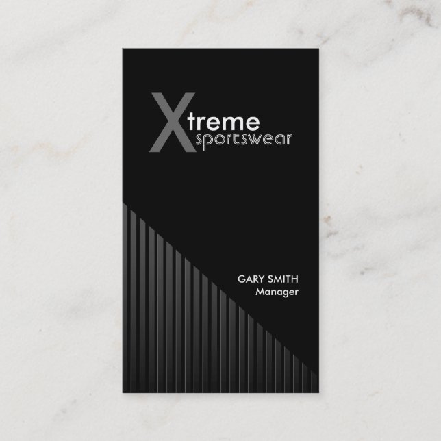 Carte de visite luisant (Devant)