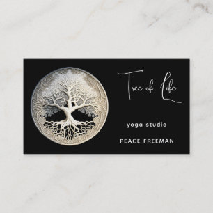 Carte De Visite Lumière de Lune Souvenue   Arbre de Vie