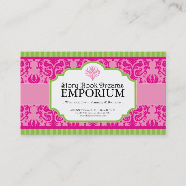 Carte de visite lunatique (Devant)