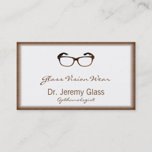 Carte De Visite Lunettes