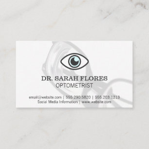 Carte De Visite Lunettes de prescription   Icône oeil
