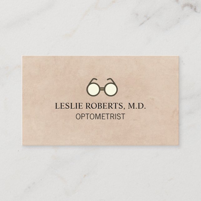 Carte De Visite Lunettes de prescription | Optométriste (Devant)