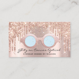 Carte De Visite Lunettes de vue Optométriste Optique Lunettes de v