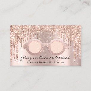 Carte De Visite Lunettes de vue Optométriste Optique Lunettes de v