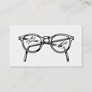 Carte De Visite Lunettes/lunettes