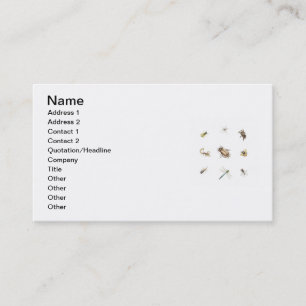 Carte De Visite Lutte contre les parasites