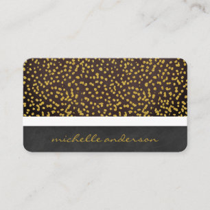 Carte De Visite Lux Texture et Gold Speck Motif II